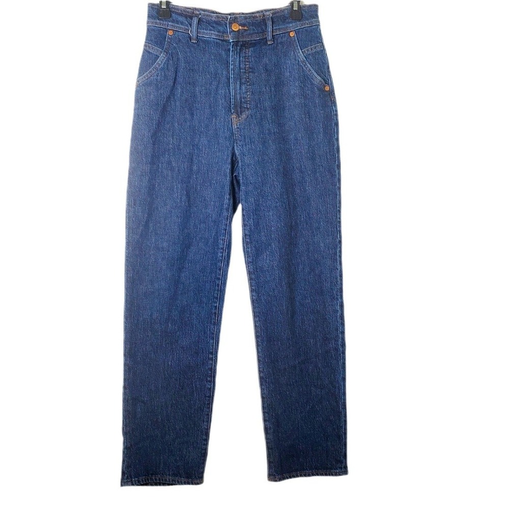 Madewell The Perfect Vintage Straight Jean Dark Wash Denim NH635 DM6591 Size 27